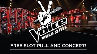 The World Premiere of IGT's The Voice Video Slot Machine • • SanManuelCasino