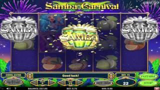 Play'n Go - Samba Carnival Video Slot - Multiplying Wilds & Bonus Scatters