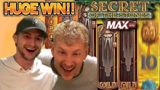 WILDLINE!! SECRET OF THE STONES MAX BIG WIN - CASINO GAMES from CasinoDaddy