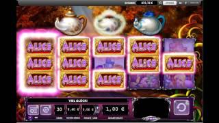 WMS - Alice and the mad Tea Party - Super Mad Respin auf 1€ - BIG WIN!
