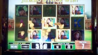 ** FIRST LOOK** Robin Hood  Riches of Sherwood Forest slot machine IT technologies