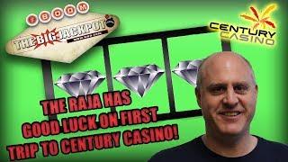 The Raja has Good Luck on First Trip to Century Casino!