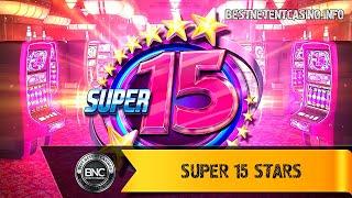 SUPER 15 STARS slot by Red Rake Gaming
