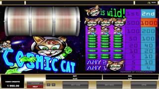Cosmic Cat ™ Free Slots Machine Game Preview By Slotozilla.com