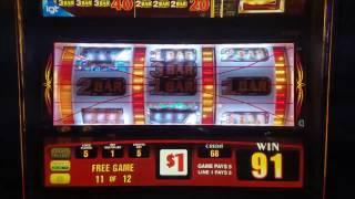 WILD RED SEVENS Slot Machine  BONUS LIVE PLAY MAX BET