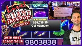 •GIANT JACKPOT of $98,038 at LIVE•Casino in Maryland •Biggest Lock it Link Jackpot • BCSlots