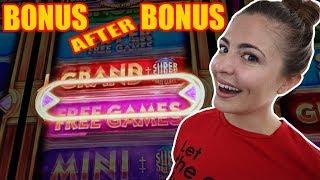 BONUS after BONUS on Wonder 4 Spinning Fortunes in Vegas!