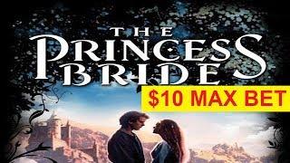 The Princess Bride Slot - $10 Max Bet - Yeah, it's ANDRE THE GIANT!