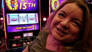 LADIES NIGHT OUT, SLOT CATS 1ST SLOT TOURNAMENT, $300 GROUP PULL FU DAO LE, TRACEY SPINS THE WHEEL