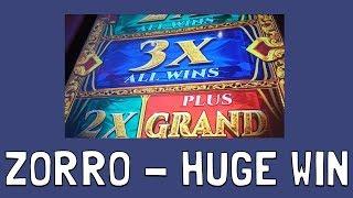 SAN MANNY Huge WIN. Zorro Slot machine. FULL SCREEN!!!!