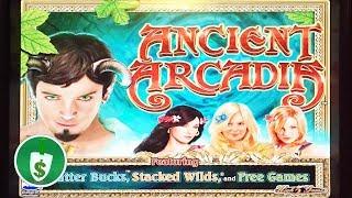 Ancient Arcadia slot machine, with Scatter Bucks