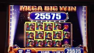 WMS-Cirque du Masquerade slot machine MEGA BIG WIN