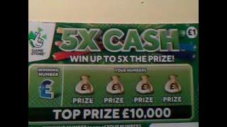 The NEW 3xCASH Scratchcards and Match Tripler..with Moaning Pig