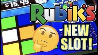 •NEW SLOT!! RUBIK’S CUBE!• 1ST ATTEMPT! • LOVE IT OR HATE IT? Slot Machine Bonus (IGT)