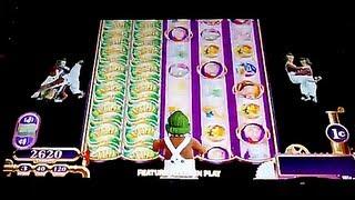 WMS - Willy Wonka&The Chocolate Factory - Slot Machine Bonus