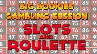 Big Bookies Gambling Session - High Roller Slots and Roulette