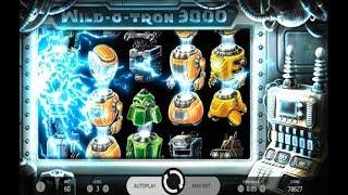 NEW NetEnt Slot Wild-O-Tron 3000 - Big Wins!
