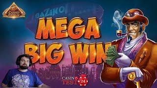 MEGA BIG WIN ON CAZINO ZEPPELIN SLOT (YGGDRASIL) - 2€ BET!