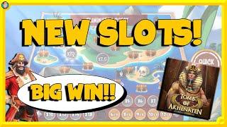 NINE NEW SLOTS and TWO BIG WINS!!