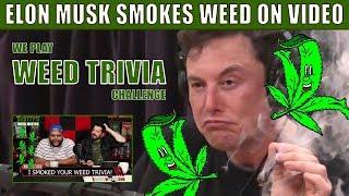 Elon Musk Smokes Weed! We Play A WEED TRIVIA Game! - Hot Topics - EP. 3-01