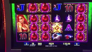 $5.00 MAX BET RUBY STAR SUPER HOT SLOT LIVE BONUS PLAY - 6,760 unit payout Las Vegas Slot Machine!