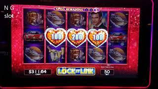 LOCK LINK SLOT Machine Bonus Win !!! Live Play $5 Bet