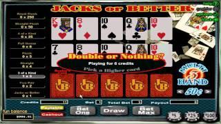 Jacks or Better 3 Hand Video Poker