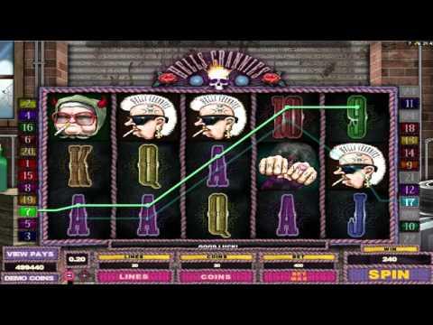 Free Hells Grannies slot machine by Genesis Gaming gameplay ★ SlotsUp