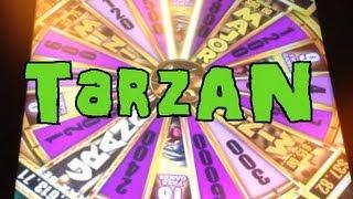 BIG WIN On Tarzan -- A Slot Machine Bonus At Max Bet ~ Aristocrat
