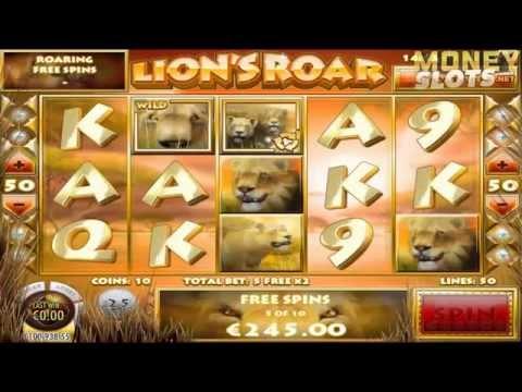 Lions Roar Video Slots Review  |  MoneySlots.net