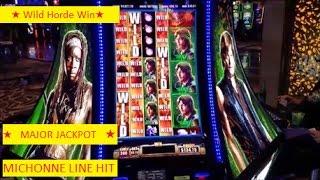 Walkind Dead 2 Slot Machine •Michonne Line Hits • and Major Jackpot !!!!! Max Bet Live Play