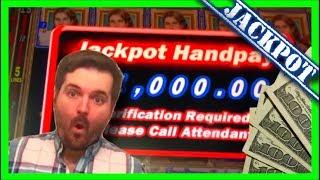 JACKPOT! HAND PAY! SDGuy Goes CRAZY in the HIGH LIMIT ROOM! Slot Machine Bonuses ($1 Denom)