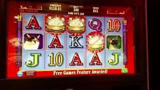 Decent win MAX BET KItty Glitter IGT Slot machine Bonus Round