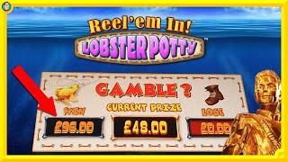 ⋆ Slots ⋆ INSANE! Lobster Potty Just Keeps on WINNING the Gambles!!!! ⋆ Slots ⋆