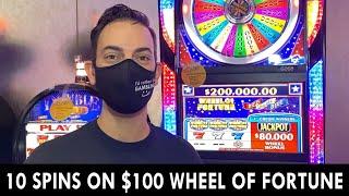 $1,000 in Spins on $100 Wheel of Fortune ⋆ Slots ⋆Tons of Slot Bonuses