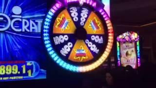 Big Bang Theory Slot Machine Atomic Wheel Spin Bonus #2 MGM Casino Las Vegas