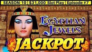 Dollar Storm EGYPTIAN JEWELS Slot HANDPAY JACKPOT | Season 10 | Episode #7