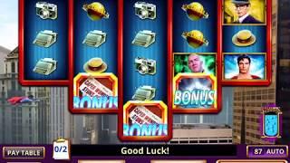 SUPERMAN THE MOVIE Video Slot Casino Game with a DAILY PLANET BONUS