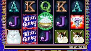 IGT Kitty Glitter Video Slot Free Spins Bonus