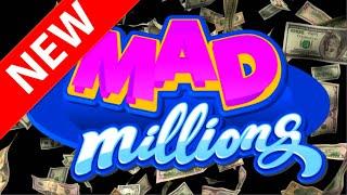 • NEW SLOT ALERT! •  MAD MILLIONS SLOT MACHINE!