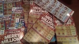 Wow!...it the BIG all Christmas Scratchcards Day SPECIAL Xmas game £50.00 worth