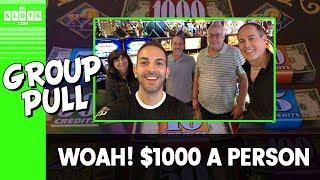 • $1000 EACH Group Pull • $5000 @ The D Las Vegas • BCSlots