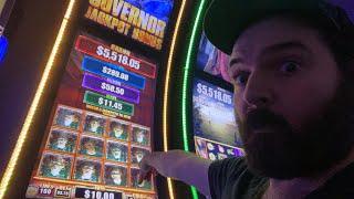 LIVE AS IT HAPPENS! One of the RAREST Slot Machines Wins Ever! The GOLDEN Turtle Bonus!