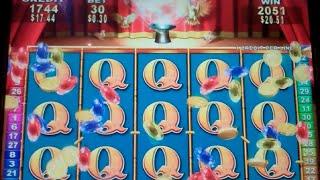 Cash Illusions Slot Machine Bonus + BIG FULL SCREEN Line Hit - 10 Free Games, Nice Win