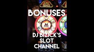 ~ LOOK UP!! ~ BONUSES ~** LORD OF THE RINGS **~ 3 REEL ~ • DJ BIZICK'S SLOT CHANNEL