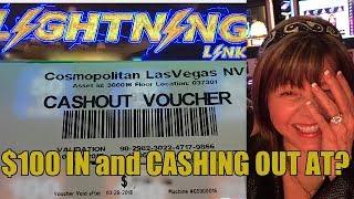 LIGHTNING LINK STRIKES AGAIN AND AGAIN! CASHING OUT AT?