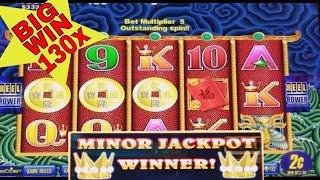 5 Dragons Slot Machine •Super Big Win• and Minor Jackpot Won ! Live Slot Play