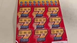 Scratchcard SUPER'7's..and MATCH Triplers...with Moaning Piggy