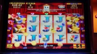 WOW!  BIG WIN $500 FULL SCREEN LINE HIT - Temple of Riches Slot Machine Mini JACKPOT