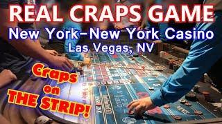 CRAPS ON THE STRIP - LIVE Craps Game #12 - New York-New York, Las Vegas, NV - Inside the Casino